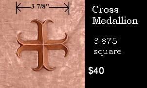 Tudor Bronze Emblem - Cross